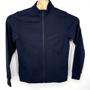 Cuts Clothing Men's M Jogger Pant Drawstring Full Zip Jacket Blue MB10342N Set